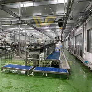ISO 9001 Cow Abattoir Equipment Cow Butcher Machinery Durable Stainless Steel Line Beef Processing Production Workshop thumbnail-2