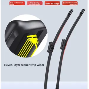 11‑Layer Rubber Wiper Blade For VW T‑Roc Golf Passat Magotan Silent Windshield Wiper thumbnail-5