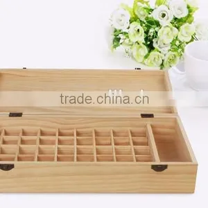 Wooden Essential Oil Stand, Essential Oil Wood Box, Doterra Wooden Storage Box thumbnail-1