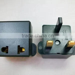 CE ROHS Approved US Japan China Type A Type B Type C to UK Ireland Singapore Bahrain Type G Plug Travel Adapter Converter thumbnail-2