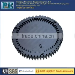 Customized High Quality Cnc Lathe Machining Plastic Auto Mobile Parts thumbnail-1
