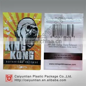 Custom Herbal Incense Plastic Packaging Bags thumbnail-1
