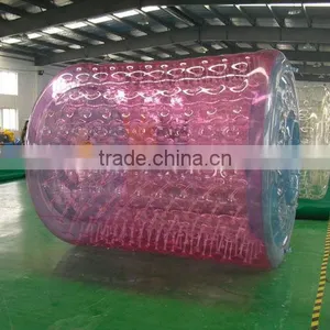 HOT Red Colorful Inflatable Water Roller Water Ball thumbnail-1