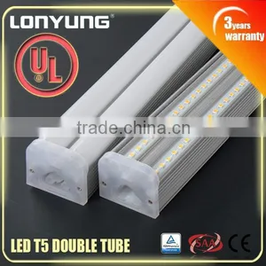 T5 LED Hanging Pendant Light 4FT & 8FT T5 Double Integrated Fixture 6400k Lamp Quality Choice thumbnail-1