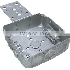 4"Square Steel Box Deep 1-1/2 High With Braket thumbnail-1