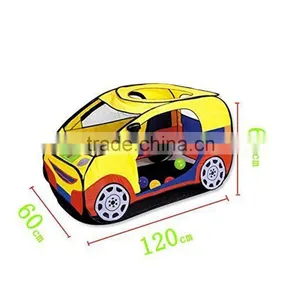Large Space Safety Lovely Cool Car Shape Play House Children Kids Play Tent thumbnail-4
