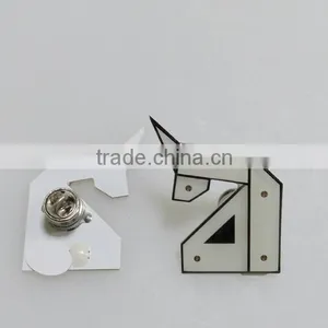 Personalized Newest Stylish LED Blinking Light Badge Pins for Souvenir Gifts thumbnail-3