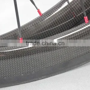 2015 Carbon Clincher Wheels Carbon 50mm Road Bike Wheels Carbon Hub thumbnail-4