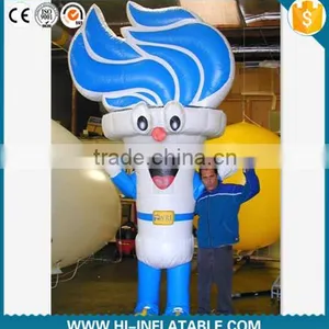 2015 Popular Advertising Inflatable Torch Costume,inflatable Moving Costume Torch Cartoon thumbnail-1