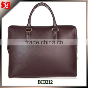 Men's Bag! Genuine Leather Laptop Bag Briefcase thumbnail-1