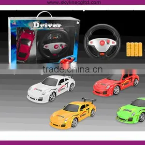Hot Selling 1:16 4CH RC Gravity Sensing Steering Wheel Ride Car thumbnail-1