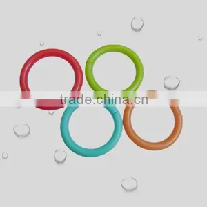 Eco-friendly Colorful Plastic Snap Ring for Toys thumbnail-1