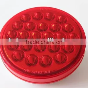 Waterproof 4'' Round LED Stop Turn Tail Lamp thumbnail-6