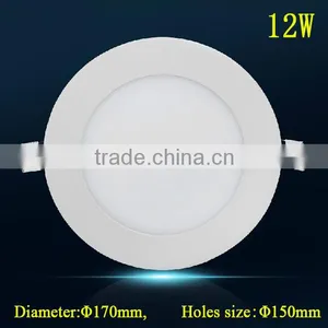 Ultra-thin LED Panel Lights 12w 1080LM Round Mini Dimmable LED Ceiling Light 150mm Hole Size thumbnail-1