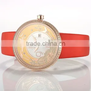 2015 Cheap Custom Logo Fashion Lady Watch With Multi Color thumbnail-5
