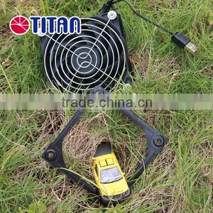 Camping Tent Air Cooling Ventilation Exhaust 90mm 5v dc Mini Usb Fan thumbnail-4