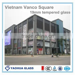 19mm Over Thickness Glass Clamp Curtain Wall(EN12150 CCC ISO9001) thumbnail-3