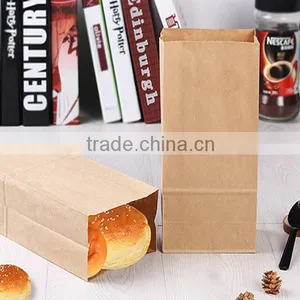 PE Laminted Printed Brown Kraft Paper Bread Bag With Different Size thumbnail-5