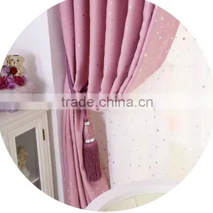 High Quality Hot Selling Curtain Fabric New Design Polyester Curtain thumbnail-4
