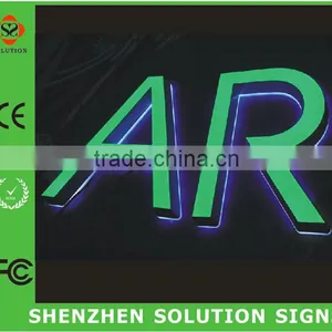 Custom Indoor Waterproof Led Edge Lit Sign Base thumbnail-4