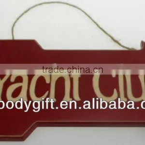 Decoratitive Wooden Hanging Plaque for the Club or Store thumbnail-1