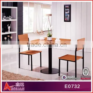 E0728 Dining Room Furniture, Modern Type and Specific Use Dining Table Set thumbnail-3