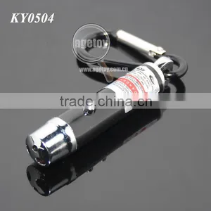 Aluminum Carabiner Personality UV Money Detector Electric Light Mini Flashlight Lamp LED Torch With Keyring thumbnail-1