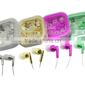 Cheap Wired Gold New Earphone for Promotion for Iphone5 thumbnail-1