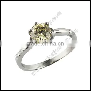 Rose Gold IP Silver Stainless Steel Two Tone Cross CZ Ring thumbnail-6