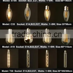 China Factory Offer 360 Degree Led Globe Bulb Vintage Edison Led Filament Bulb Shadowless thumbnail-5