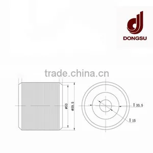 Escalator Belt Pressing Roller for Handrail in Elevator Parts thumbnail-2