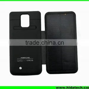 4800mah Solar Charger Case for Samsung Galaxy Note 4 Battery Charger for Phone Case thumbnail-1