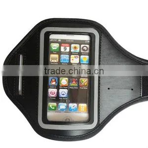 Wholesale Custom Sport Armbag for Running /sport Gym Armband With Reflective Border /adjust Strap Armband thumbnail-1