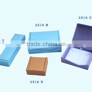 High Quality Costom Antique Paper Jewelry Box for Small Set / Pendant / Bracelet / Ring thumbnail-5