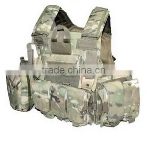 Outdoor Camouflage Combat Molle Tactical Army Vest Quality Choice thumbnail-4