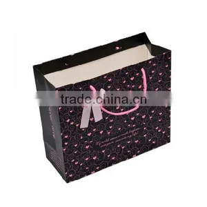 Custom Printed Kraft Luxury Paper Shopping Bag With Handle thumbnail-3