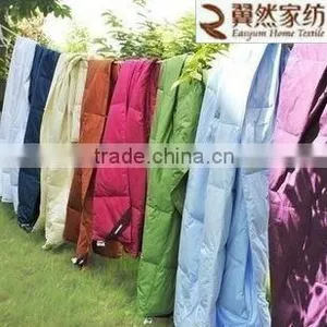 Colorful Cotton Shell Cheap Feather & Down Blanket thumbnail-1