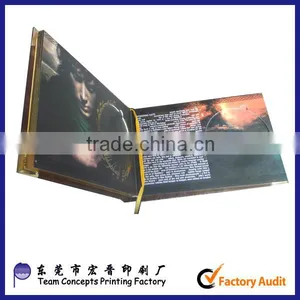 2016 Custom Black Color CD Booklet From China Quality Choice thumbnail-2