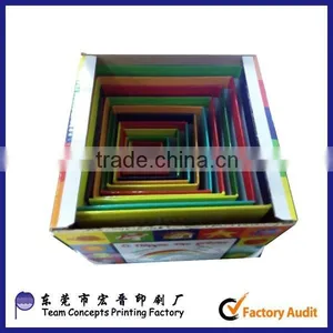 Children Toys Cardboard Nesting Stack Boxes thumbnail-4
