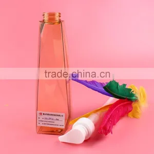 600ml PETG The Conditioner Transparent Yellow Bottle thumbnail-2