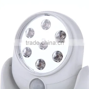 Cordless Activated Motion Sensor Night Lights 360 Degree Rotation 7 LED Light (Require 4 * AA Batteries) thumbnail-5