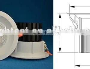 2016 New Product 30W Downlight COB LED Shenzhen Factory thumbnail-6