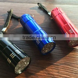 Most Popular Aluminum Promotional Mini Led Flashlight Torch thumbnail-1