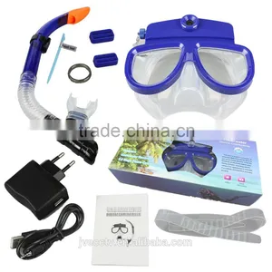 Free Vedio 720P CMOS China Supplier Underwater Diving Mask Camera thumbnail-6