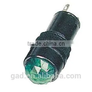 NXD-215A CNGAD Circular-head 12mm 2pins Green Led Pilot Light thumbnail-1