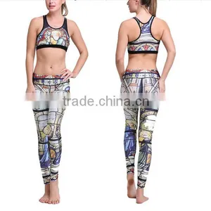 Yoga Pants 88% Cotton 12% Spandex Pants thumbnail-2