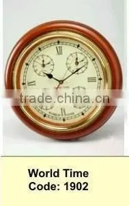 Wall World Time Clock thumbnail-1