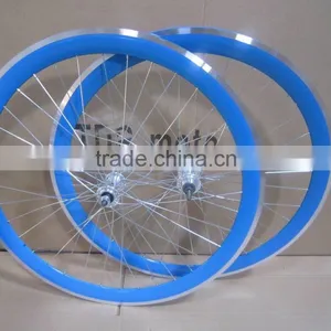 2016 Hot Selling Aluminum Alloy Wheel Set Fixed Gear Wheelset Filpflop Hub Cnc Wheelset China Wheelset Factory thumbnail-3