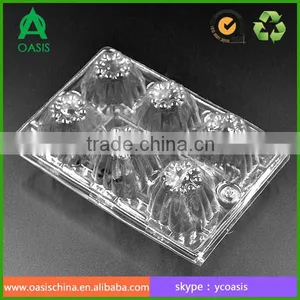 Custom Blister Pack for Sale PVC/PET Clear Plastic Egg Tray thumbnail-6