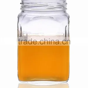 Big Quantity Airtight Square Glass Jars Wholesale thumbnail-1